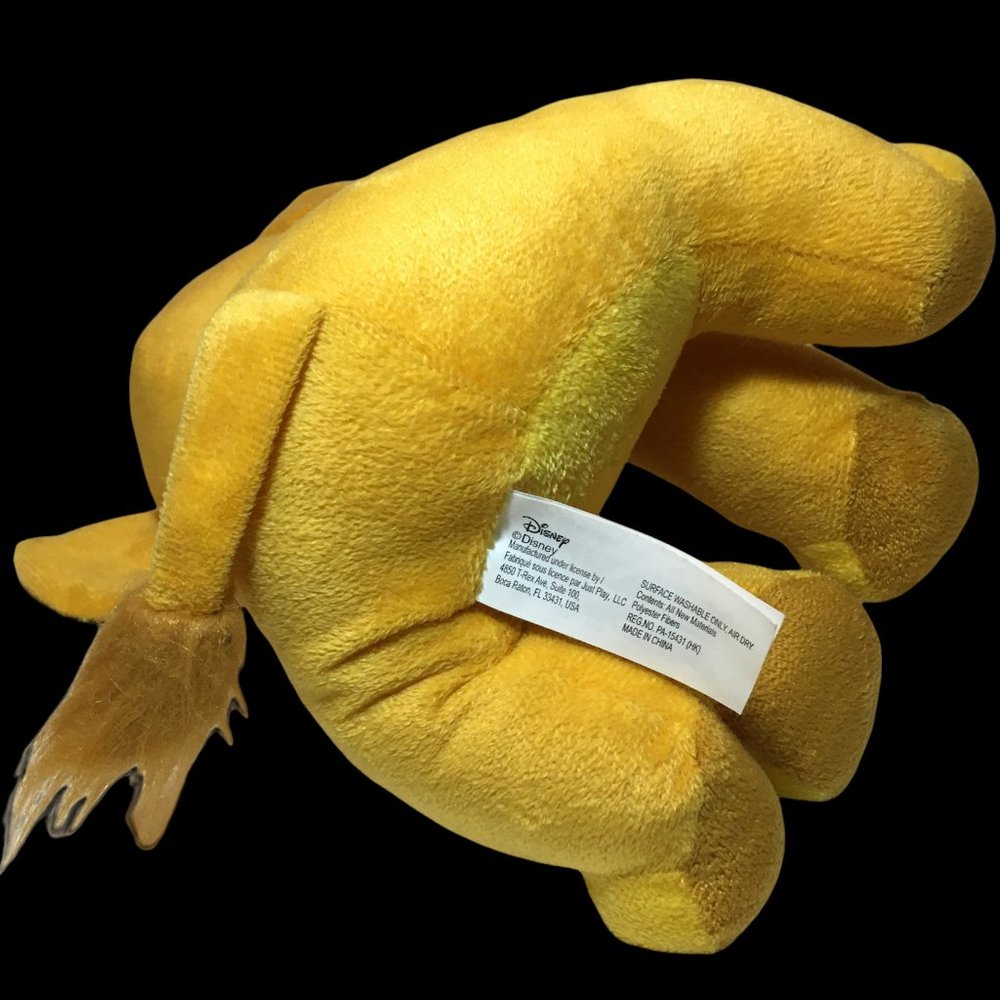 Simba Disney The Lion King Just Play Cub Plush Cat Stuffed Animal Toy 10" - Picture 6 of 8